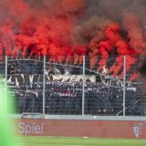 L'ambiance était chaude à Tourbillon mais c'est en ville de Sion que les débordements ont été constatés.